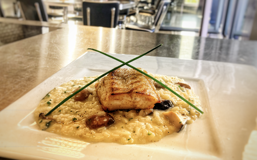 Risotto mit Kabeljau